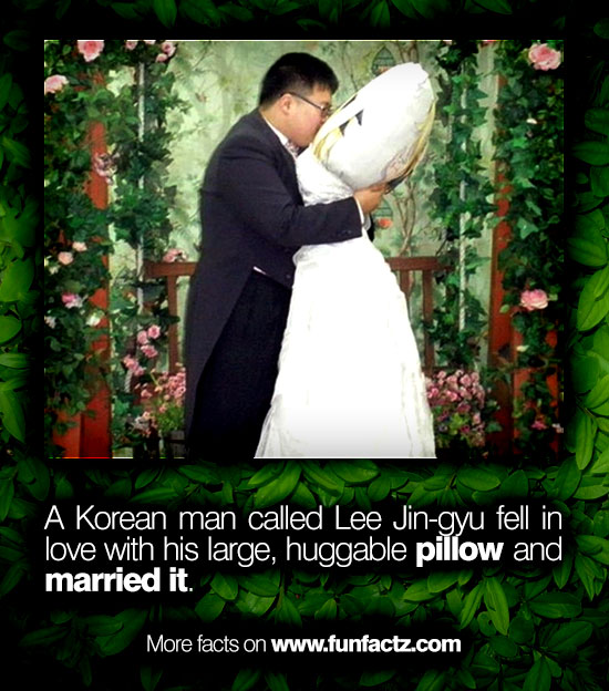 A Korean man called Lee Jingyu fell in love with his large, huggable