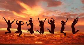 Happiness is Contagious