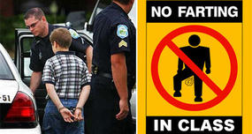 13-Year-Old Arrested for Farting in School