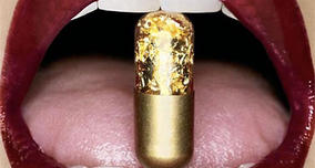 Gold Pills Turn Your Poop into Glittering Gold